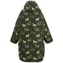 Dziecięca kurtka przeciwdeszczowa Regatta Junior Waterproof Changing Robe DrkKhHrses