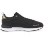 Buty damskie Puma R78 Wns Raw Metallics czarny black