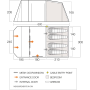 Namiot rodzinny Vango Lismore TC 450 Package