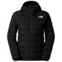 Kurtka damska The North Face W Abseil Stretch Down Hoodie czarny Tnf Black