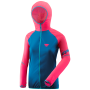 Kurtka damska Dynafit Alpine Wind 2 W Jkt niebieski/różowy FluoPink