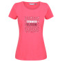 Koszulka damska Regatta Womens Breezed II różowy Tropicl Pink