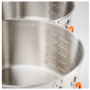 Zestaw naczyń GSI Outdoors Glacier Stainless Base Camper Medium