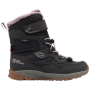 Dziecięce buty zimowe Jack Wolfskin Polar Bear-G Texapore High Vc K - Phantom czarny/różówy phantom