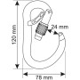 Karabinek Camp Atom Belay Lock