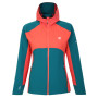 Kurtka damska Dare 2b Avidly Softshell niebieski/czerwony FrtGrn/NeoPc (BIF)