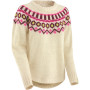 Sweter damski Kari Traa Ringheim Knit biały Nwhite