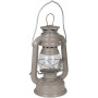 Lampion Bo-Camp Hurricane Candle Lamp 19 cm brązowy/szary Taupe