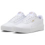 Buty dziecięce Puma Carina 3.0 Jr White-Gold