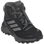 Buty dziecięce Adidas Terrex Ax4R Cw+ Mid K czarny/szary Black
