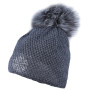 Czapki zimowe Sherpa Hazel-PA zarys MelDarkGray