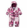 Kombinezon dziecięcy Columbia Snuggly Bunny Bunting różowy/biały Marionberry Winterlands