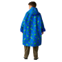 Płaszcz nieprzemakalny dziecięcy Regatta Junior Changing Robe Olymp Blue Dino