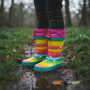 Kalosze dziecięce Pidilidi Rainbow