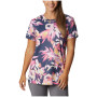 Damska koszulka Columbia Fork Stream™ SS Tee niebieski/różowy Wild Geranium, Wisterian