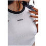 Koszulka damska Nebbia Crop Top Leopard '97 Primal