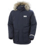 Kurtka zimowa męska Helly Hansen Reine Parka ciemnoniebieski Navy