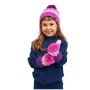 Czapka dziecięca Reima Pohjoinen Plum Purple