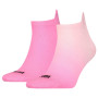 Damskie skarpety Puma Gradient Sneaker 2P różowy pink combo