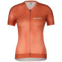 Damska koszulka kolarska Scott RC Pro SS czerwony/pomarańczowy rose beige/braze orange