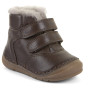 Dziecięce buty zimowe Frodo Paix Up Winter Dark Brown ciemnobrązowy dark brown