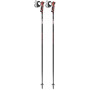 Kije narciarskie Leki Airfoil 3D (2022) czarny/czerwony BlackFluorescentRedWhite