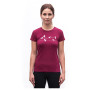 Damska koszulka Sensor Merino Active Songbirds