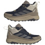 Buty dziecięce Adidas Terrex Anylander Mid Climaproof J Blue