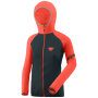 Kurtka damska Dynafit Alpine Wind 2 W Jkt czerwony hot coral