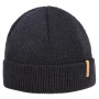 Dzianinowa czapka z merynosów Kama A159 szary Darkgrey