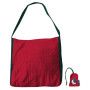 Torba naramienna Ticket to the moon Eco Bag Medium czerwony Burgundy / Dark Green