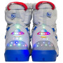 Śniegowce dziecięce Viking Outdoor Footwear Spaceship Warm SC WP Light Grey/Royal Blue