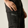 Spodnie dziecięce Regatta Sorcer Z/O Trousers III Black