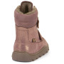 Dziecięce buty zimowe Frodo Barefoot Zeru Tex Winter Pink/Gold