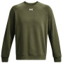 Męska bluza Under Armour Rival Fleece Crew ciemnozielony Marine OD Green / / White