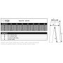 Legginsy damskie 3/4 Kilpi Viga-W