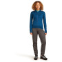 Bluza damska Icebreaker Women Merino Blend 300 RealFleece™ Descender LS Zip