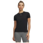 Damska koszulka Under Armour UA Vanish SS czarny Ultimate Black / / Mod Gray