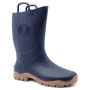 Kalosze dziecięce Boatilus Ducky Y ciemnoniebieski navy/beige