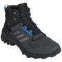Męskie buty turystyczne Adidas Terrex Swift R3 Mid GTX czarny/niebieski core black