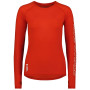 Damska koszulka Mons Royale Bella Tech Ls W czerwony Retro Red