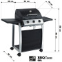 Grill gazowy G21 Texas BBQ