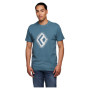 Koszulka męska Black Diamond M Chalked Up 2.0 Ss Tee