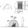 Namiot turystyczny Easy Camp Rondane 2