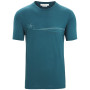 Męska koszulka Icebreaker Men Tech Lite II SS Tee Cadence Paths zielony Green Glory