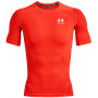 Męska koszulka Under Armour HG Armour Comp SS czerwony/biały Bolt Red / / White