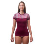 Damska koszulka Sensor Merino Impress (short sleeve)