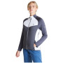 Bluza damska Dare 2b Allegiance II Core Stretch szary/biały EbonyGrey/White