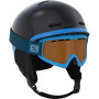 Kask narciarski dla dzieci Salomon Grom czarny Black