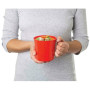 Kubek Sistema Microwave Medium Soup Mug Red